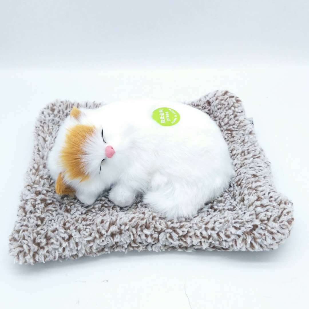 Lifelike Cat Bamboo Charcoal Bag Car Accessories