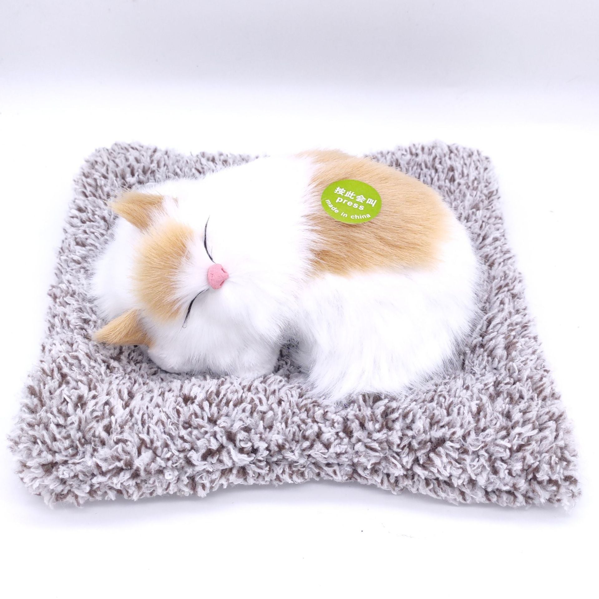 Lifelike Cat Bamboo Charcoal Bag Car Accessories