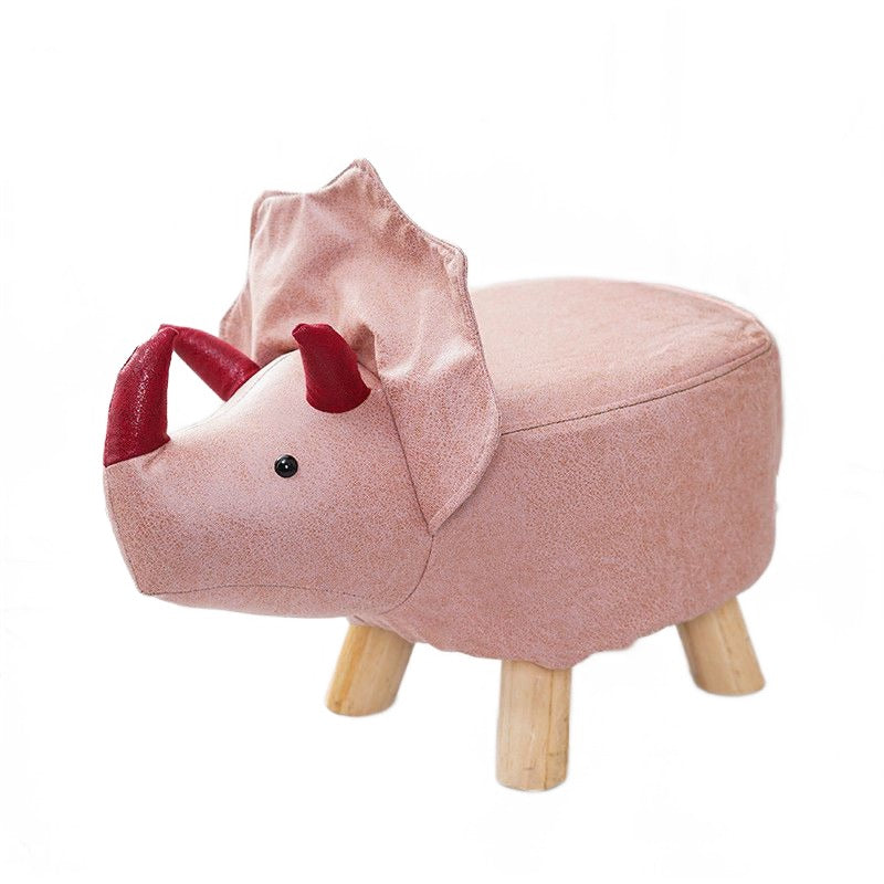 Technology cloth children's small stool household animal shoe changing stool