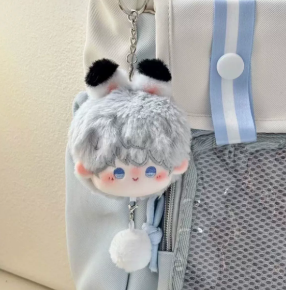 Love and Deepspace Xavier Cute Tangyuan Cotton Plush Doll Bag Charm | Chibi Plush Keychain Anime Collectible Gift