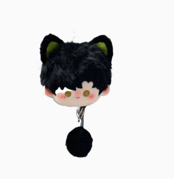 Love and Deepspace Zayne Cute Tangyuan Cotton Plush Doll Bag Charm | Chibi Plush Keychain Anime Collectible Gift