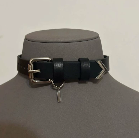 Love and Deepspace Sylus Raven-Inspired Cosplay Choker Necklace | Adjustable Anime Fashion Collar Necklace XL1496