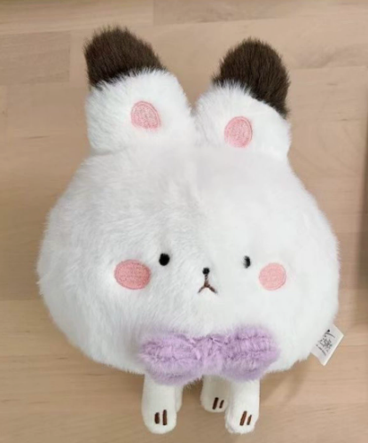 Love and Deepspace Xavier Bunny Plush Toy | Cute Four-Legged Rabbit Stuffed Animal with PP Cotton Filling, Soft Short Plush Anime Collectible Gift