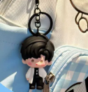 Love and Deepspace Zayne Character Keychain | Anime Bag Charm Key Ring Collectible Gift