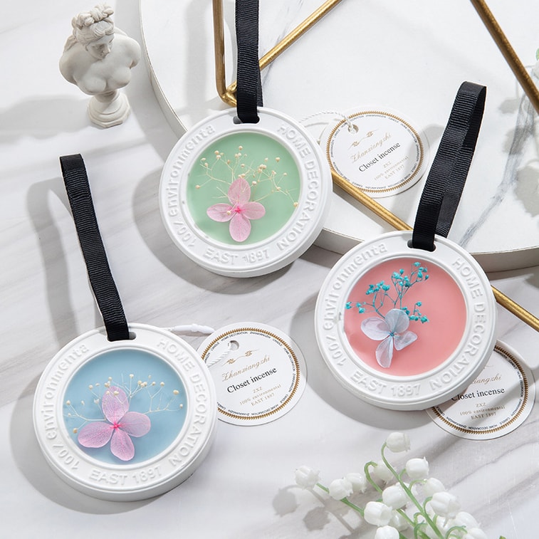 Round Wax Aroma Ceramic Stone