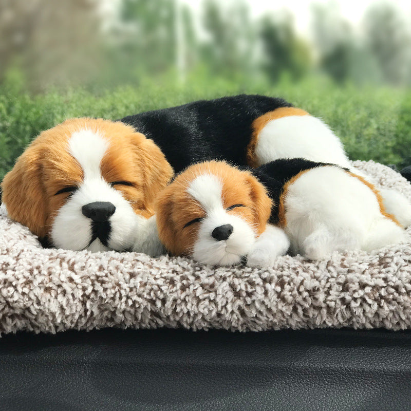 Lifelike Dog Bamboo Charcoal Bag Home Decor Car Accessories