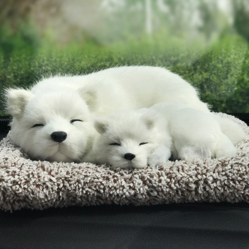 Lifelike Dog Bamboo Charcoal Bag Home Decor Car Accessories