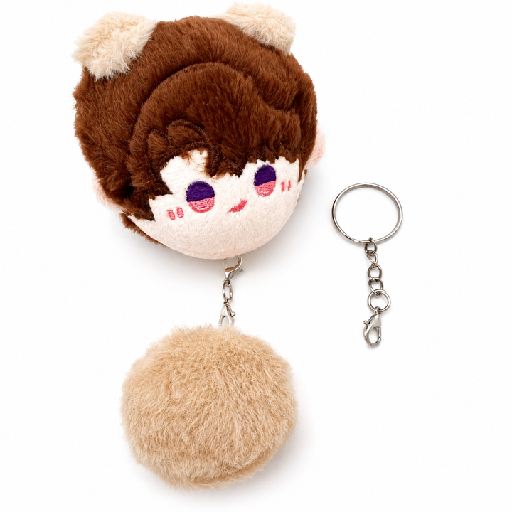 Love and Deepspace Caleb Tangyuan Plush Doll Bag Charm | Cute Chibi Plush Keychain Anime Collectible Gift