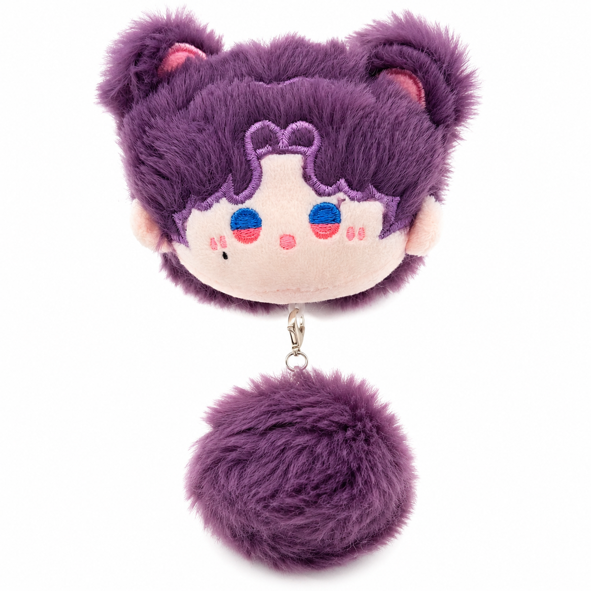 Love and Deepspace Rafayel Cute Tangyuan Plush Keychain | Chibi Stuffed Doll Pendant Anime Collectible Gift