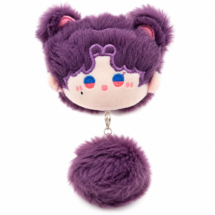 Love and Deepspace Rafayel Cute Tangyuan Plush Keychain | Chibi Stuffed Doll Pendant Anime Collectible Gift