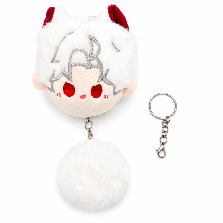 Love and Deepspace Sylus Tangyuan Plush Doll Bag Charm | Cute Chibi Plush Keychain Anime Collectible Gift