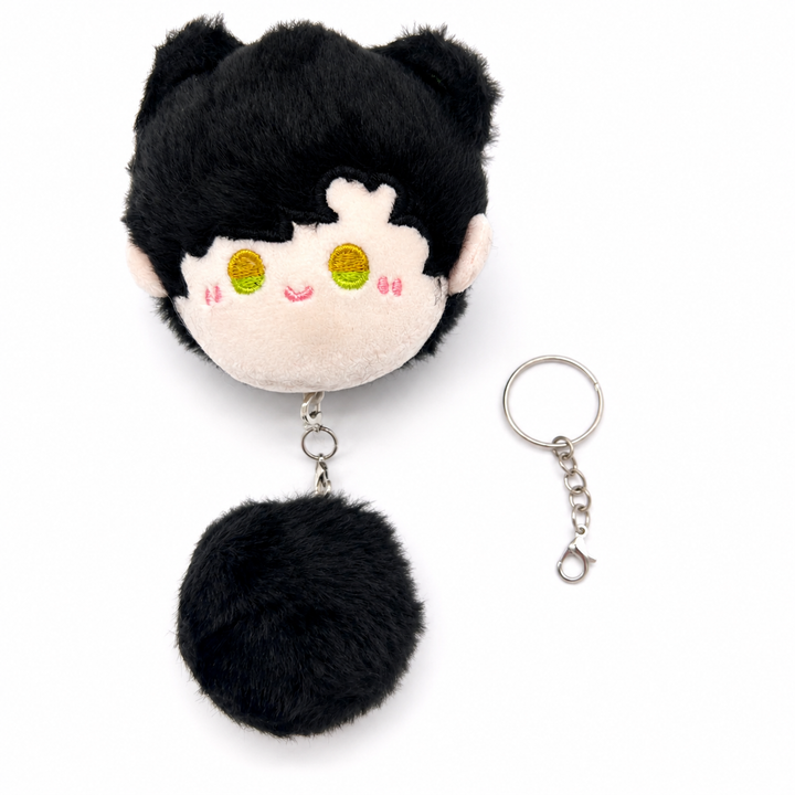 Love and Deepspace Zayne Cute Tangyuan Cotton Plush Doll Bag Charm | Chibi Plush Keychain Anime Collectible Gift