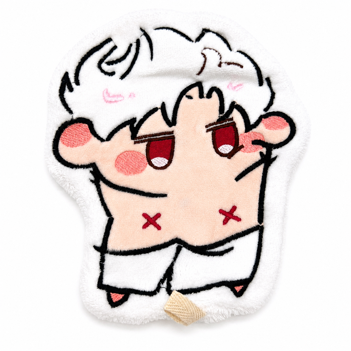 Love and Deepspace Sylus Coral Fleece Hand Towel | Ultra Soft Absorbent Kitchen & Bathroom Hanging Towel Anime Collectible Gift