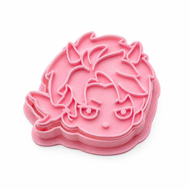 Love and Deepspace Sylus Cookie Cutter | Cute Character Cookie Mold Baking Tool Anime Fan Gift