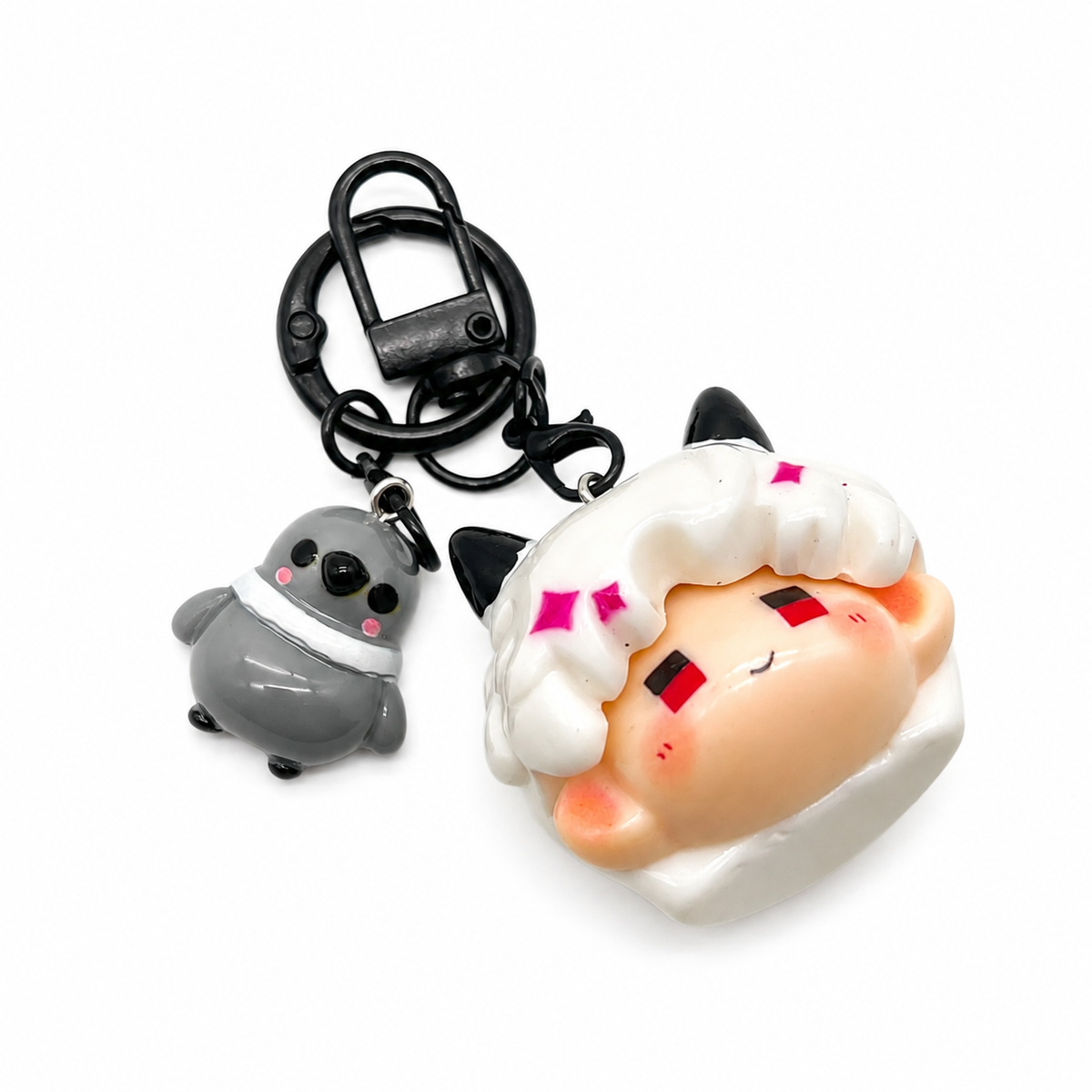 Love and Deepspace Sylus Resin Keychain | Anime Character Bag Charm Backpack Pendant Collectible Gift