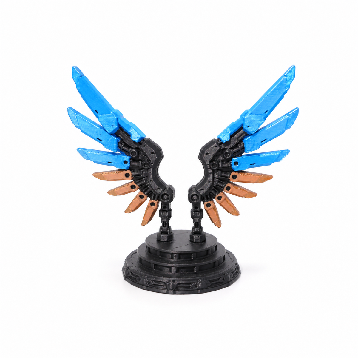 Love and Deepspace Caleb Doll Wing Display Stand | 3D Printed Mechanical Wings & Doll Display Accessory
