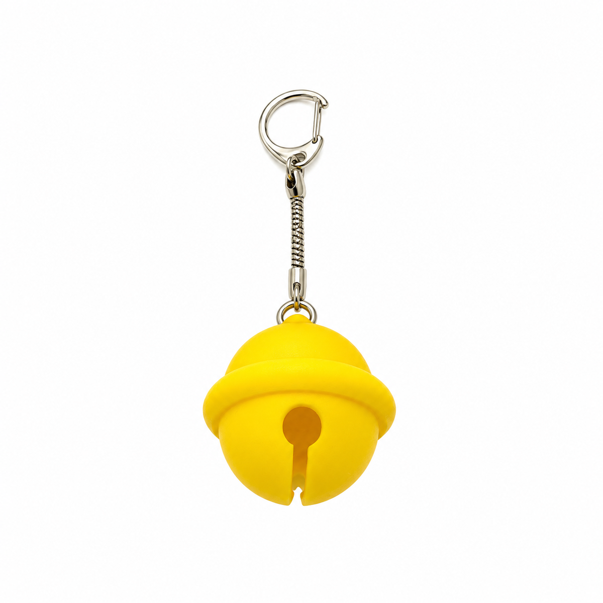 Doraemon-Inspired Bell Fidget Keychain | 3D Printed Clicky Button, Cute Backpack Charm