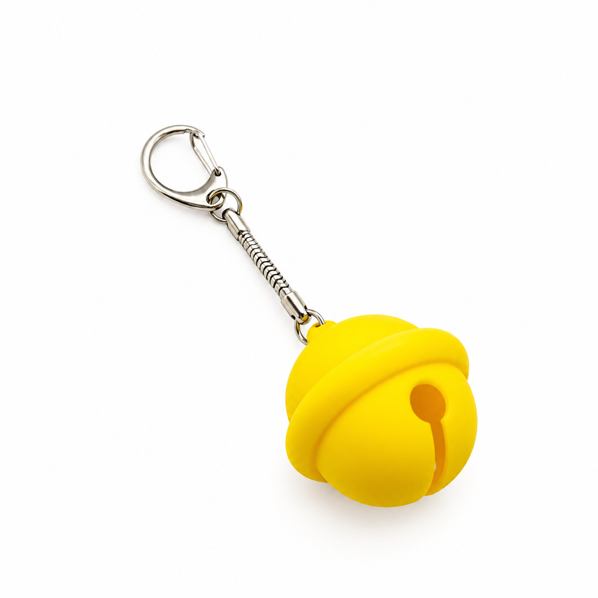 Doraemon-Inspired Bell Fidget Keychain | 3D Printed Clicky Button, Cute Backpack Charm