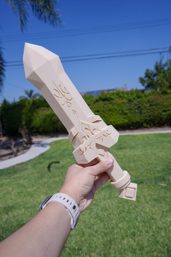 Love and Deepspace Xavier Wooden Sword-Inspired Prop | 3D Printed Cosplay Sword & Display Collectible
