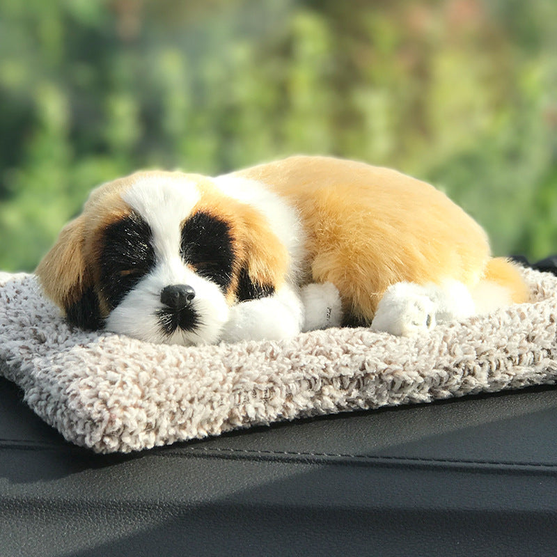 Lifelike Dog Bamboo Charcoal Bag Home Decor Car Accessories