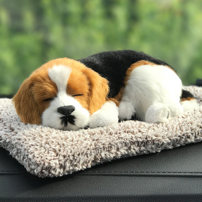 Lifelike Dog Bamboo Charcoal Bag Home Decor Car Accessories