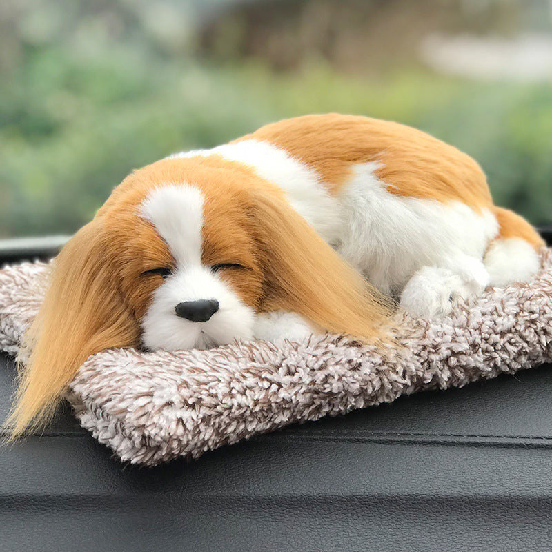 Lifelike Dog Bamboo Charcoal Bag Home Decor Car Accessories
