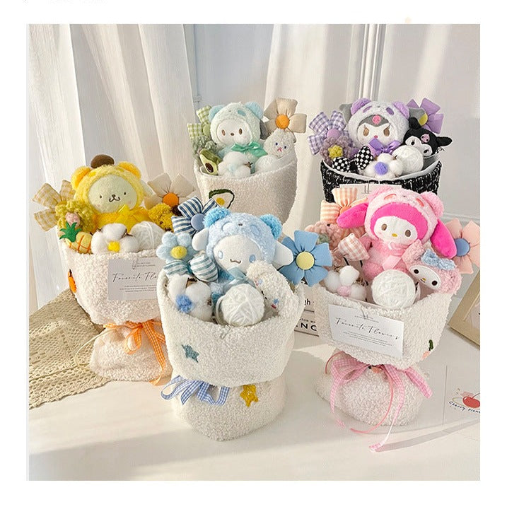 Plush Doll Bouquet
