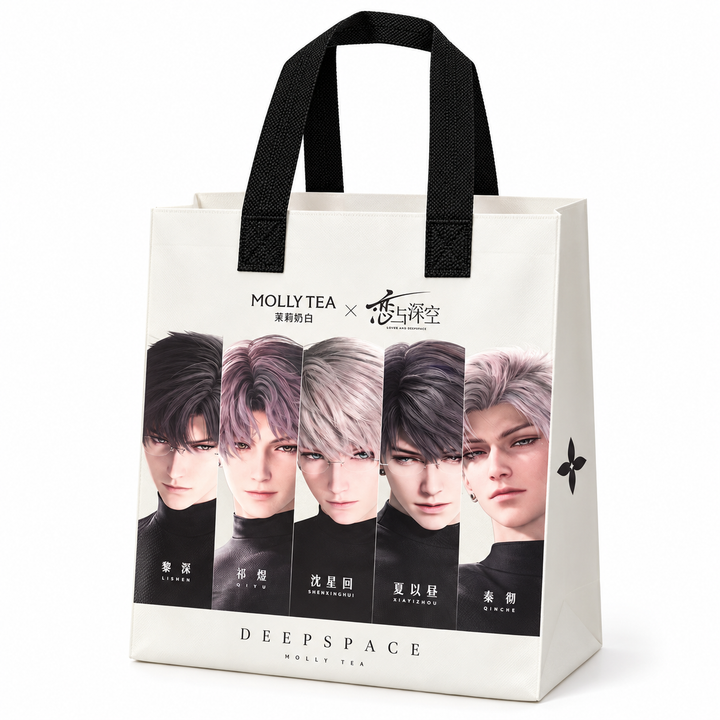 Love and Deepspace x MOLLYTEA Official Insulated Bag | Five-Character Collab Tote