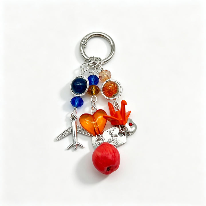 Love and Deepspace Caleb Origami Crane Acrylic Keychain Charm | Phone Strap, Bag Charm, Anime Collectible Gift