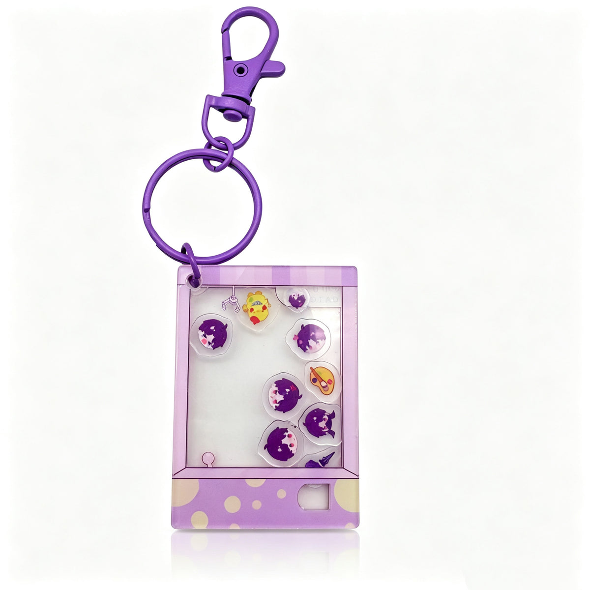 Love and Deepspace Rafayel Acrylic Shaker Bag Charm | Cute Chibi Anime Collectible