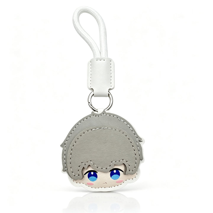 Love and Deepspace Xavier Cute Leather Bag Charm | Anime Keychain Pendant Collectible Gift