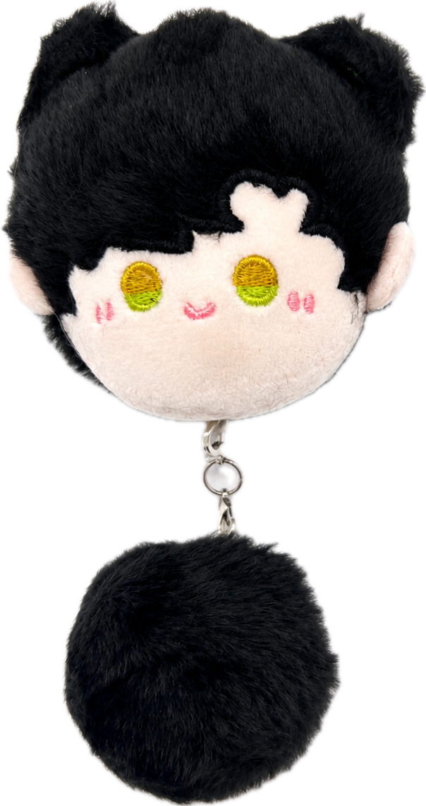 Love and Deepspace Zayne Cute Tangyuan Cotton Plush Doll Bag Charm | Chibi Plush Keychain Anime Collectible Gift