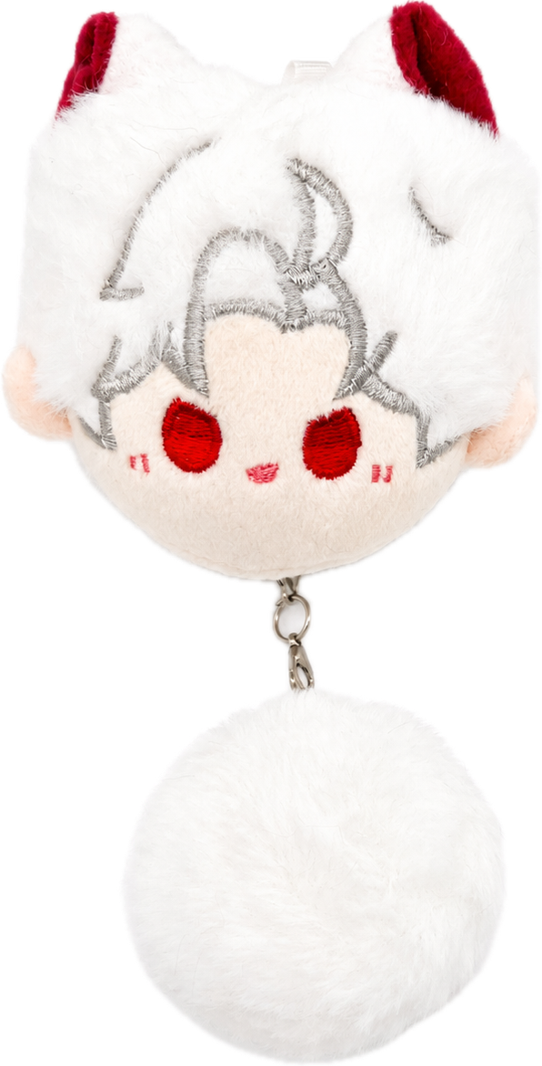 Love and Deepspace Sylus Tangyuan Plush Doll Bag Charm | Cute Chibi Plush Keychain Anime Collectible Gift