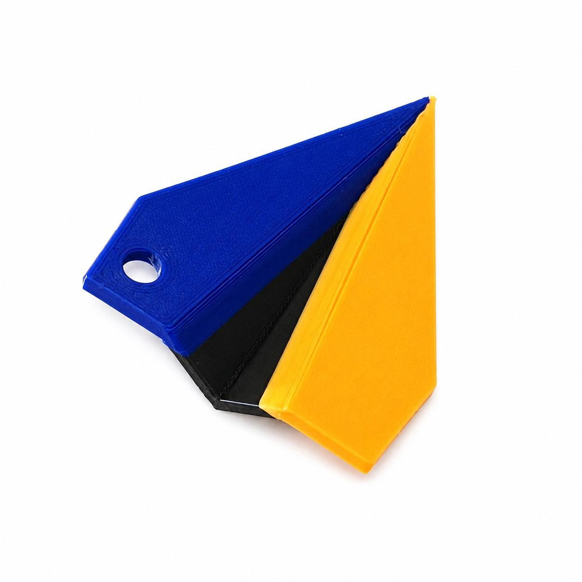 Love and Deepspace Caleb Airplane Keychain, 3D Printed PLA Charm (Blue, Black, Orange) — view 4