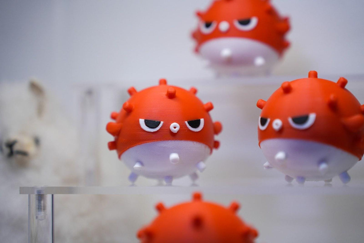 Rafayel Bobo Fish - Love and Deepspace 3D Printed Figurine, Mini Desk Collectible — view 3
