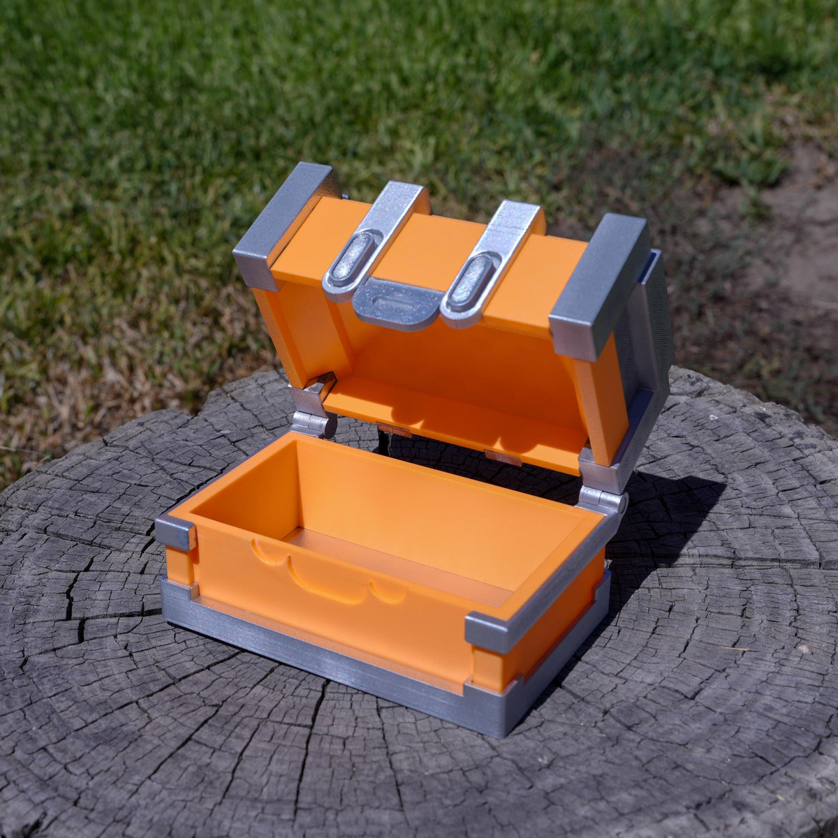 Honkai Star Rail Planarcadia Treasure Chest, 3D Printed Storage Box, Desk Organizer, Gamer Decor — view 4