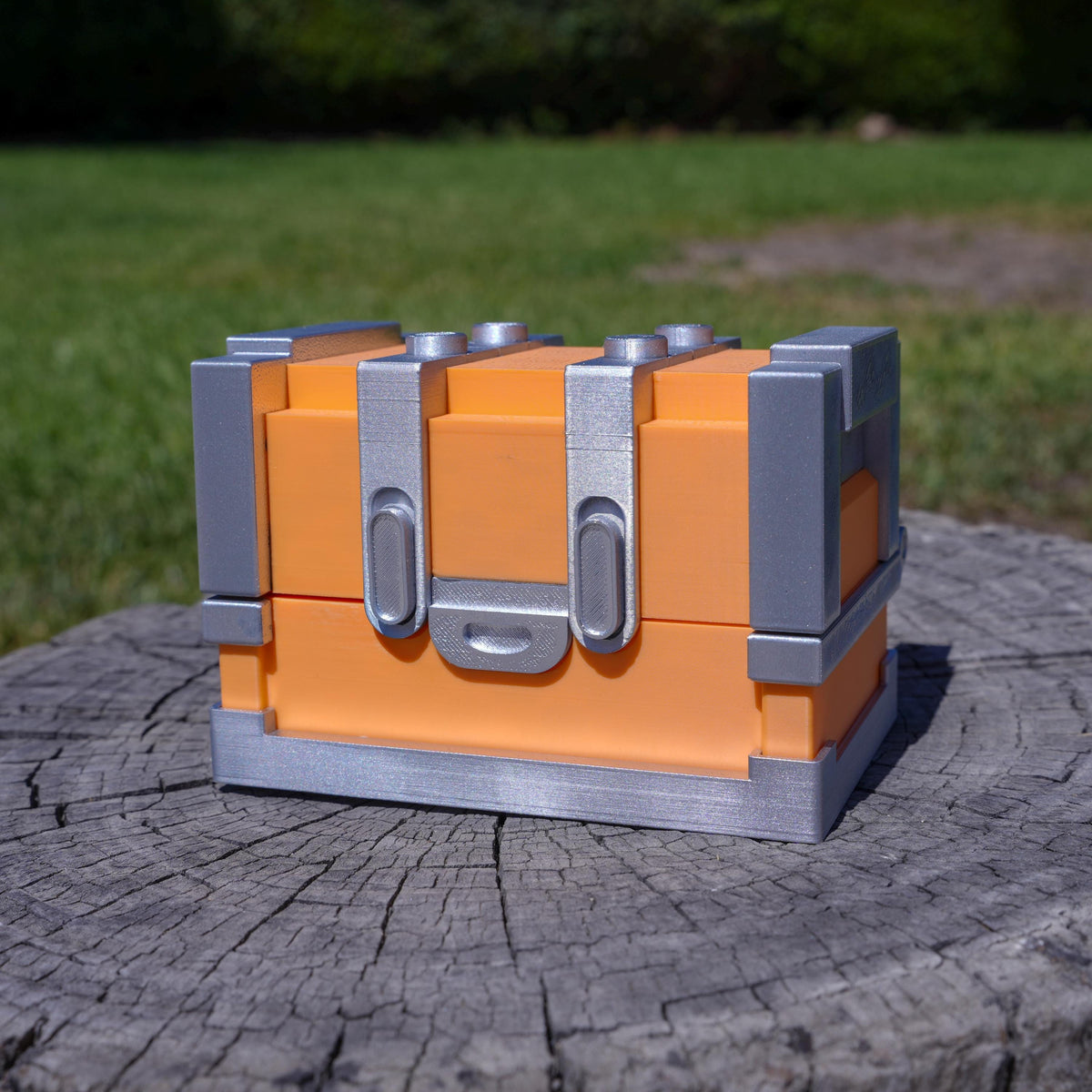 Honkai Star Rail Planarcadia Treasure Chest, 3D Printed Storage Box, Desk Organizer, Gamer Decor — view 2