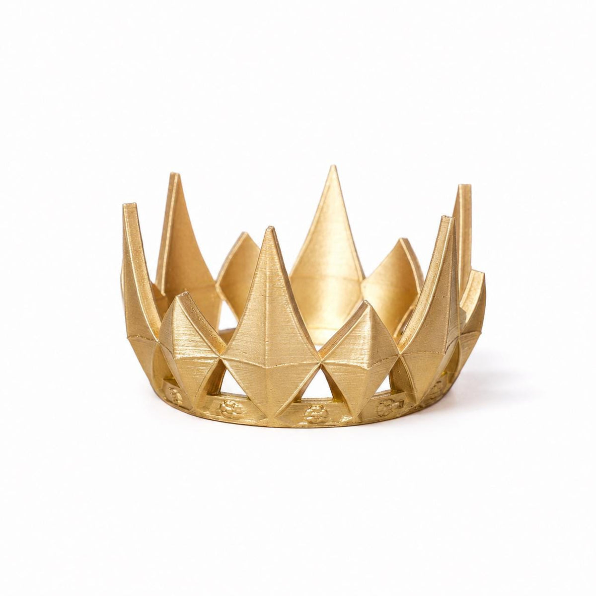 Love and Deepspace Xavier Mini Crown, 3D Printed Gold Decor (Fan-Made)