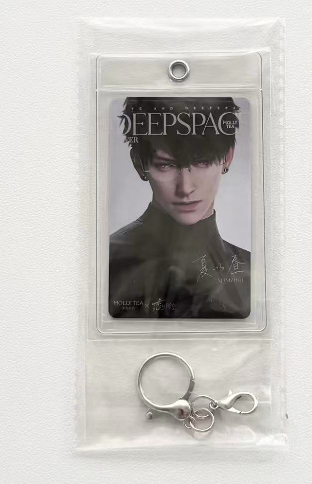 Love and Deepspace Caleb x MOLLYTEA Official PVC Card Holder Set | Character Collectible