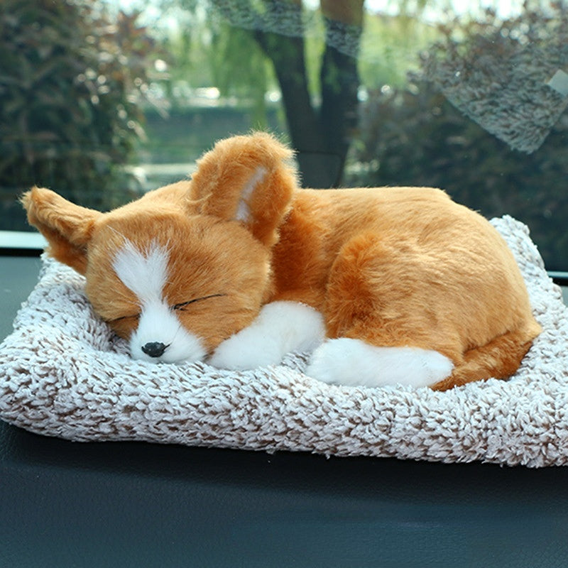 Lifelike Dog Bamboo Charcoal Bag Home Decor Car Accessories