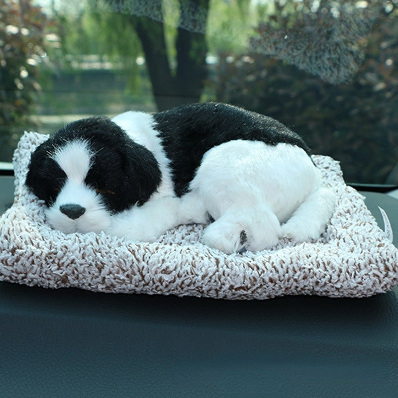 Lifelike Dog Bamboo Charcoal Bag Home Decor Car Accessories