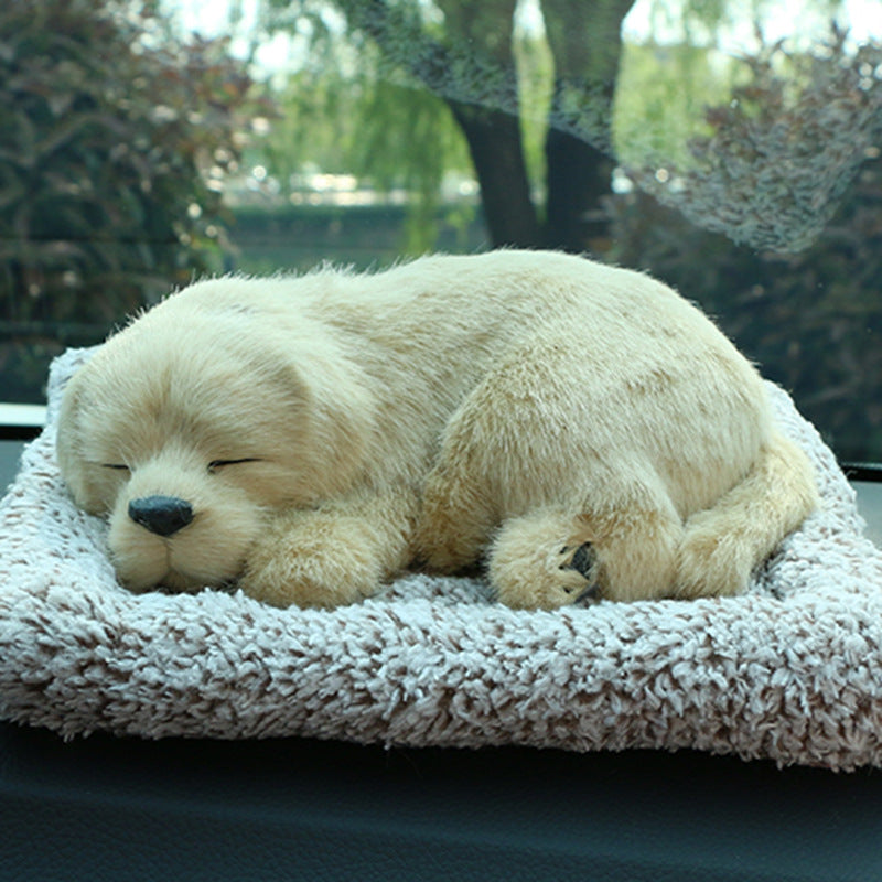 Lifelike Dog Bamboo Charcoal Bag Home Decor Car Accessories