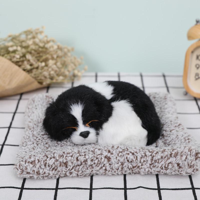 Lifelike Border Collie Bamboo Charcoal Bag Home Decor Car Accessories
