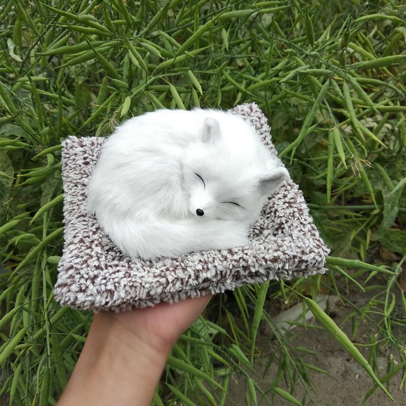 Lifelike Fox Bamboo Charcoal Bag Home Decor Car Accessories